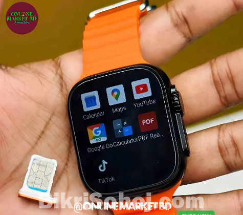 S8 Ultra 4G Sim Supported Smart Watch